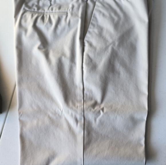 (2pr.)Men's Dockers Classic Pants - Olive and Beige - Picture 5 of 7